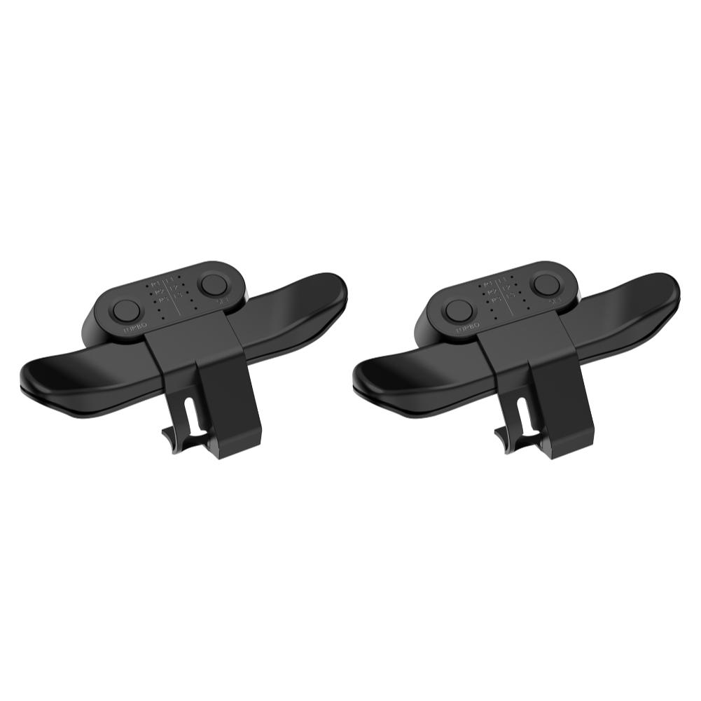 For PS4 Controller Paddles Extended Gamepad Back Button Attachment Joystick Rear Buttons with Turbo Key for PS4 Game Accessories