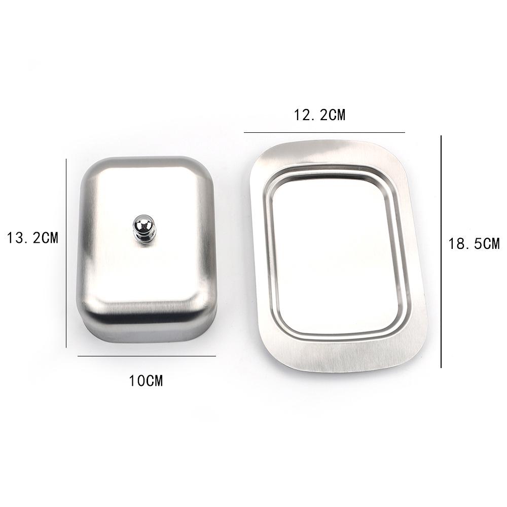 Stainless Steel Butter Dish with Lid