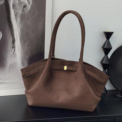 Tote Bag, Large-capacity Single-shoulder Bag, Simple Commuting Handbag