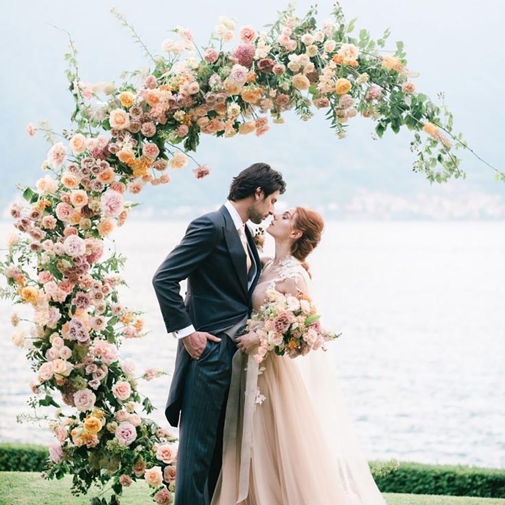 Balloon Arch Kit Rregular Half Arch Balloon Stand Holder with Base Celebration Birthday Party Supplies Wedding Party Decors