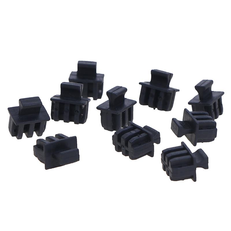 

10Pc Sfp Protective Cover Sfp Fiber Module Covers Dust Cap Cage Dust Plug