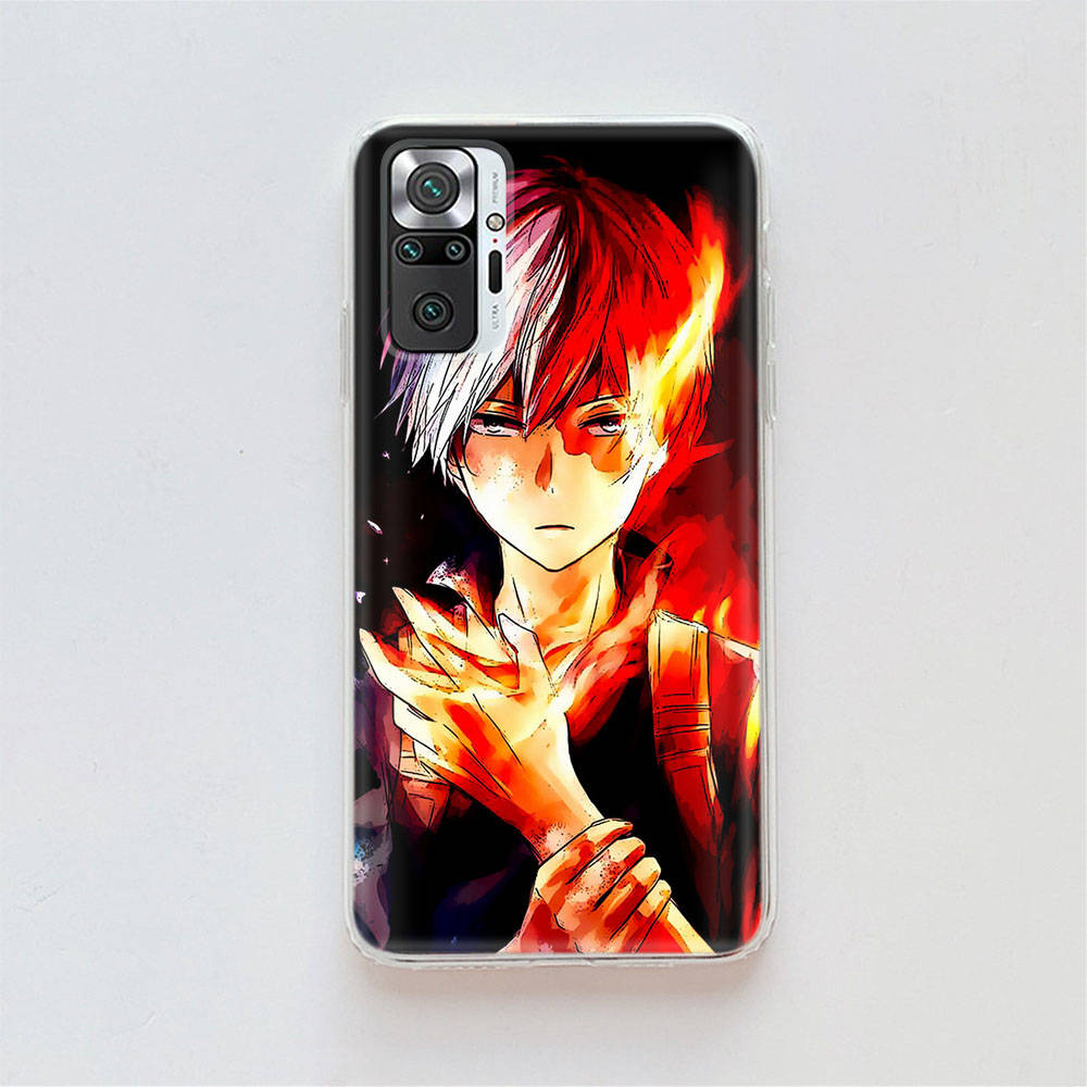 

Прозрачный чехол для Samsung A04 A14 A23 A34 A54 M23 M33 M52 M53 Realme Narzo 50 50I 50a Prime C35 C55 C30S 10 9 Pro D-43 My Hero Academia Realme 10 Pro+ жасмин