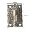 Door Hinges Hinges Antique Printing Bronze Easy To Install Retro Design Zinc Alloy Office Vintage Wooden Boxes
