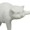 3D Printed Cat Model, Lying Cat Figurine Desk Edge Hanging, Resin Matte Texture Desktop Ornament, Creative Gift for Cat Lovers