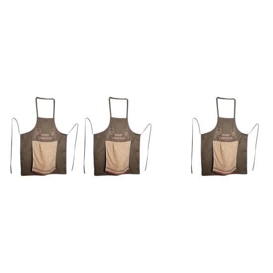 Men Chef Prank Apron with Surprise Pocket Adjustable Straps Kitchen Apron Fun White Elephant Gift for BBQ
