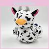 Cute Cow Duck Plush Toy Stuffed Animal Doll Pp Cotton Short Plush Figure