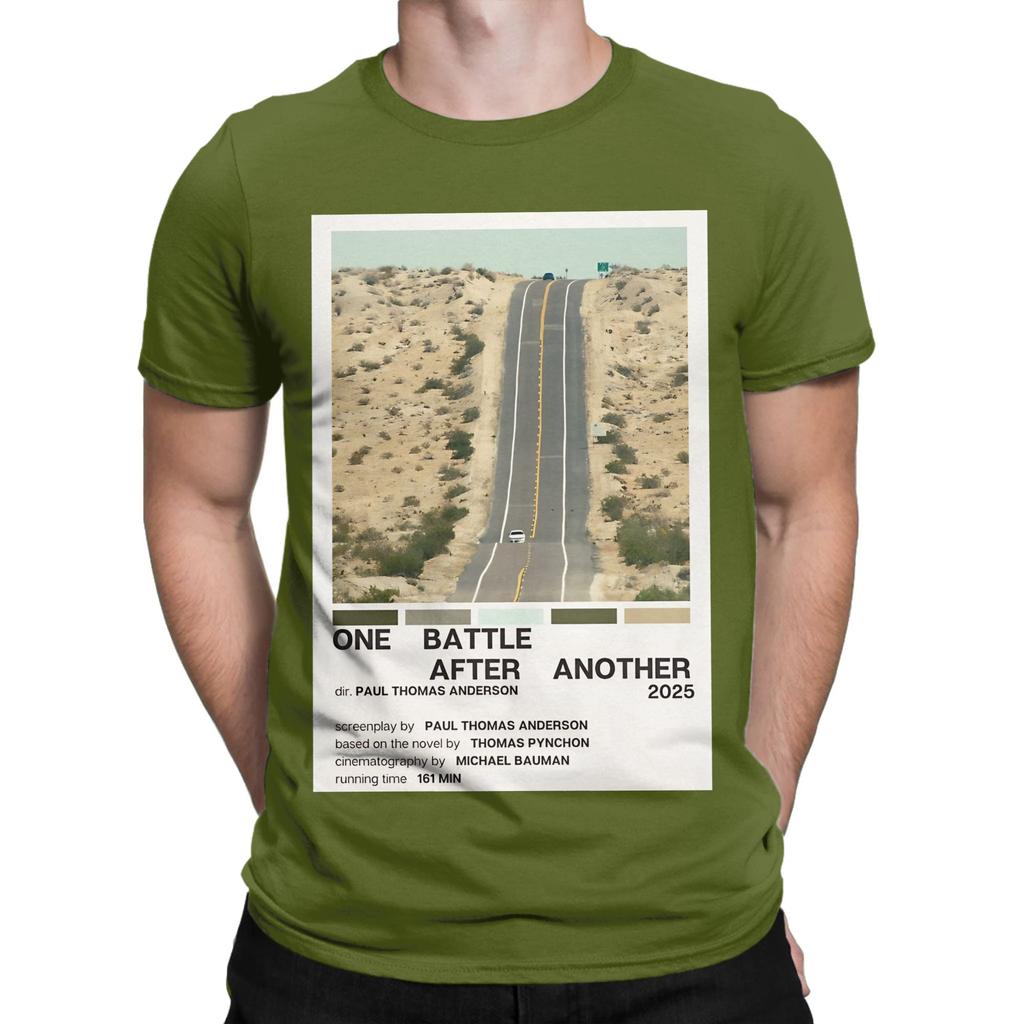 Ein Kampf nach dem anderen Filmplakat Grafik 100% Baumwolle T-Shirt Ein Kampf nach dem anderen T-Shirts Oberteile Für Unisex