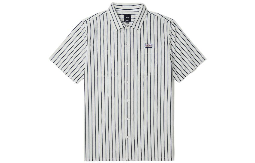 Vans Shirts Men s White Lapel Moderate Shirt VN0A5KMGZFJ M