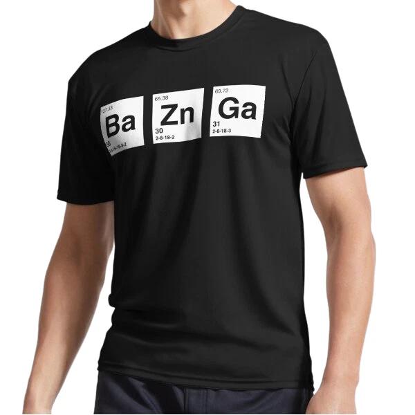 

New The Bazinga Active Logo T-Shirt Funny Size S to 5XL M