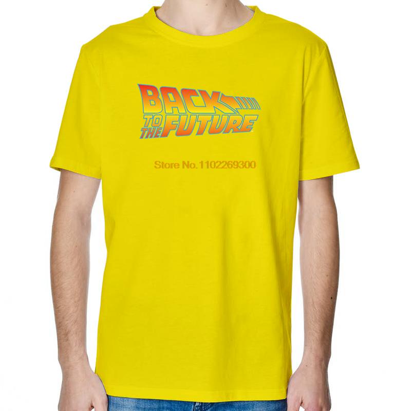 Back To The Future Fashion Graphic T Shirts Tees Tops Summer Cotton New Shirts And TShirts Unisex Breathable Printing T Shirt