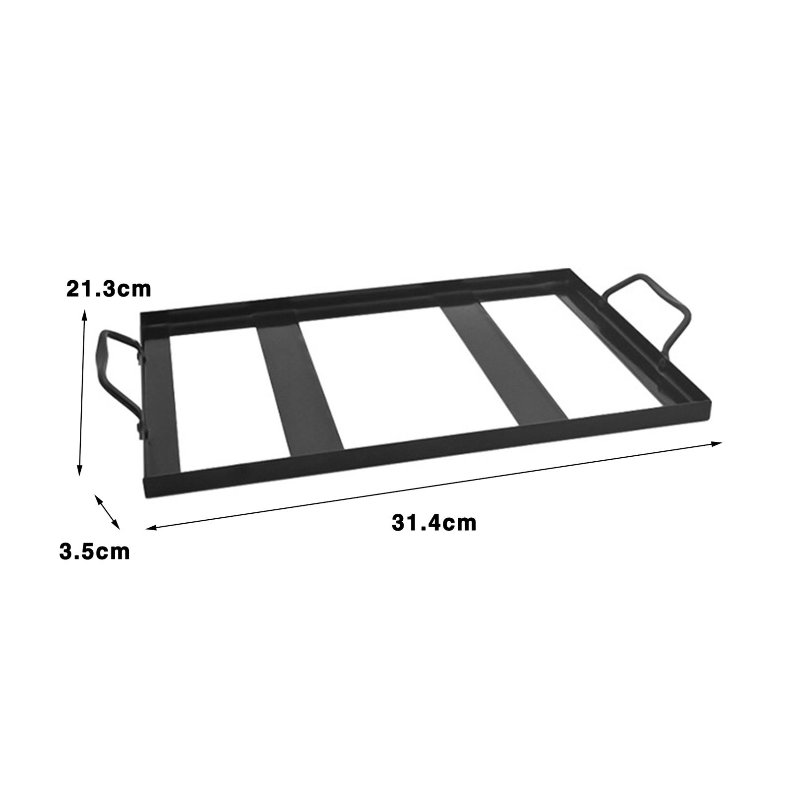 Outdoor Camping Thickened Barbecue Grill Fork Chicken Roasting Chicken Rack Carbon Steel Baking Non-stick Roasting