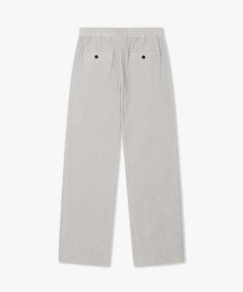 Tienjiti Kinoshita Seersucker Semi-Wide Pants (Light Beige) Tnpa6E205I2