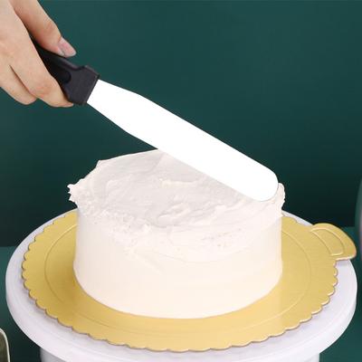 27 cm Edelstahl Creme Spachtel Icing Glatter Zuckerguss Messer Kuchen Dekorieren Werkzeuge Kuchen Butter Backen Küche Zubehör