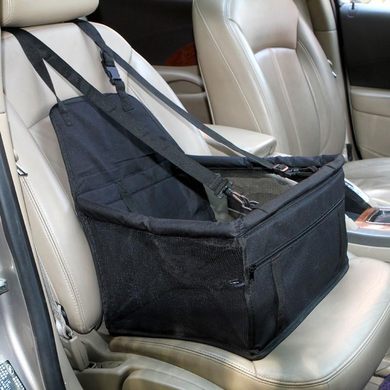 Durable Scratch Proof Dog Car Seat Pet Booster for Front Seat with Sturdy Safety Belt Foldable Stable Must Have for Puppy Travel