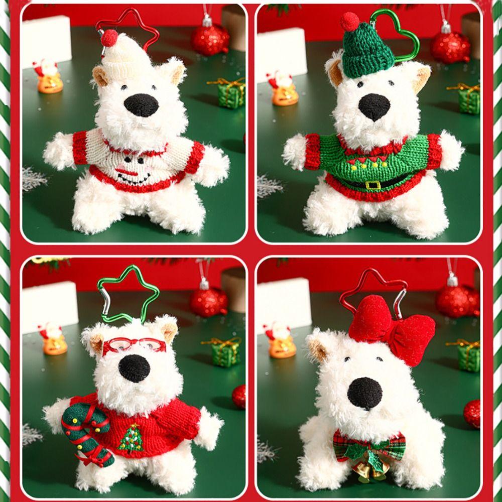 West Highland Dog Dolls Pendant Cartoon Bag Charms NEW Keychain