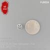 S925 Sterling Silver 3D Smiley Face Charm Bracelet Spacer Bead
