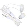 JY‑075 3.5mm Plug Headphones Noise Isolation Wired Earbuds with Mic and Call Controller for Exercise  