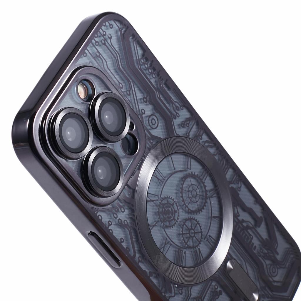 AR Series For iPhone 13 Pro Case Compatible with MagSafe TPU Shockproof Phone Protective Cover