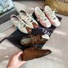 Invisible inner height increase German training shoes women's, spring new women's shoes shallow mouth casual Mary Jane shoes