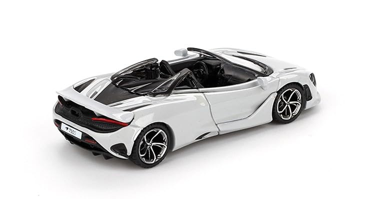 MINI GT 1/64 Scale McLaren 750S Spider Cirrus Grey (Left-Hand Drive) Finished Model MGT00973-L