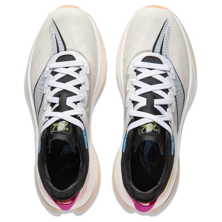 Li Ning Yueying 4 PRO Tessuto Stabile Ammortizzazione Antiscivolo Resistente all'Abrasione Supporto Reattività Scarpe da Corsa Basse ARHU011-1