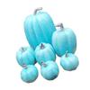 7 Pcs Artificial Pumpkin Cute Lifelike Foam   Pumpkins for Autumn Holiday Decor