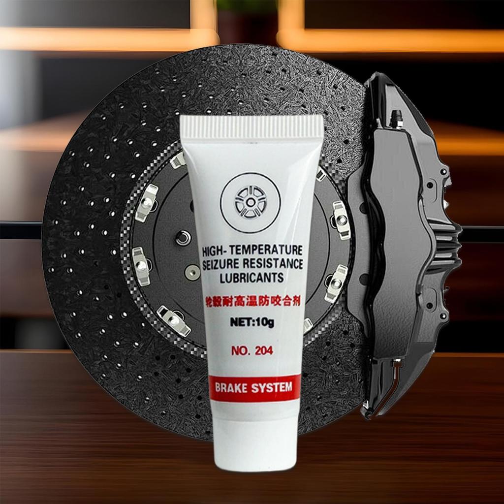 Brake Pin Grease Anti-Seize Brake Lube Grease 10 Piece Anti-Rust Portable Compound For Disc Hub Pin Plug Spark Bolt Thread