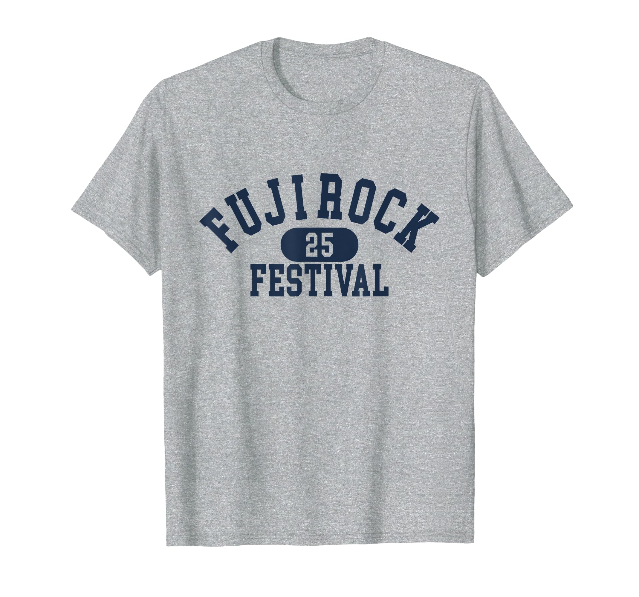 FUJI ROCK 25 COLLEGE Ограниченный цвет Amazon Хизер Грей Футболка