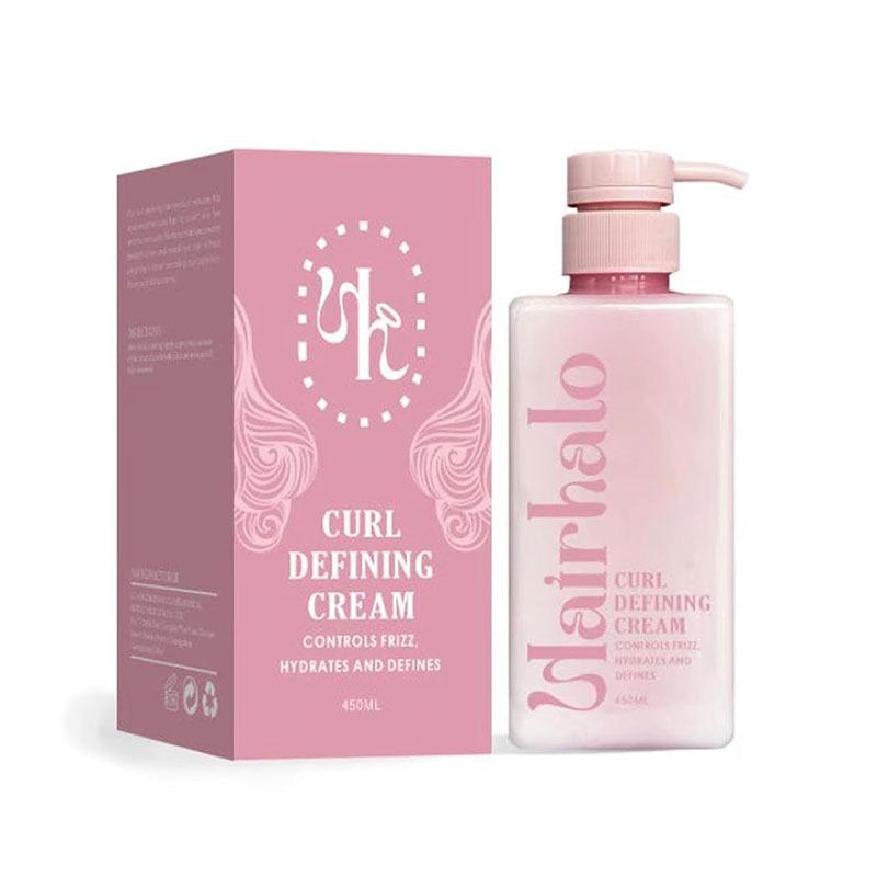 Locken Definierende Creme Anti-Frizz Volumisierend Natürliches Flauschiges Haar Styling Creme Lockenpflege weniger