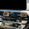 Car Fresheners Long Lasting Fragrance Decoration Wood Speaker Air Outlet Fan Creative Auto Perfume For Auto Interior Living Room