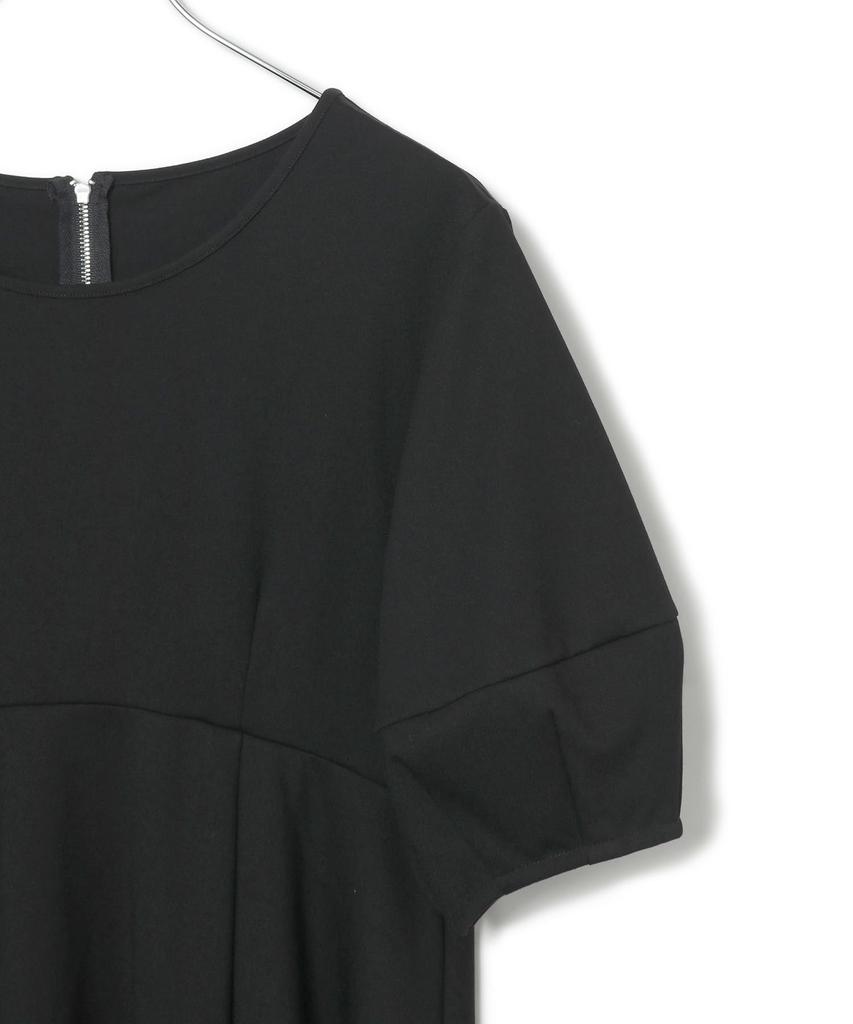 Tunic Blouse with Back Zipper [BIS] Women's Off-the-Shoulder (15)