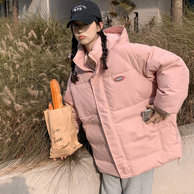 Herbst und Winter Daunenjacke aus Baumwolle Kurze Mode Damenbekleidung Koreanische Version Lose Baumwolljacke Warme Baumwolljacke Rest Dicker Mantel