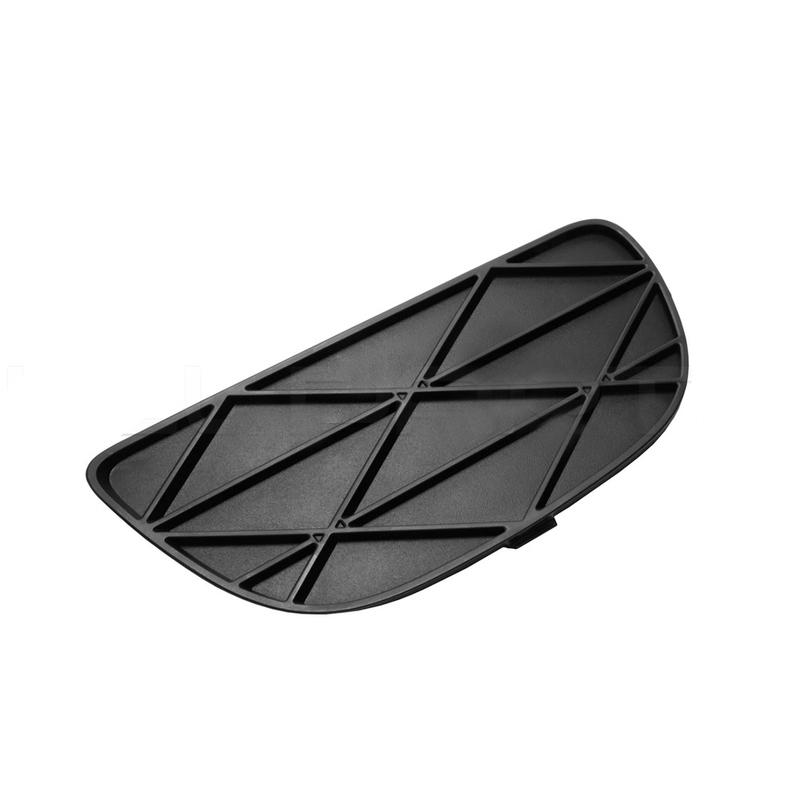 Black Grill As Shown In The Figure Front Bumper Grill Robust ABS Material Sporty Aesthetic Easy Tallation Car Modification