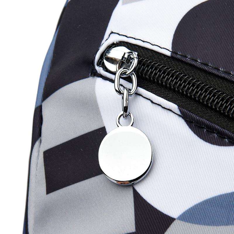 Printed Backpack Women's Lightweight Chest Bag Water-repellent Travel Backpack