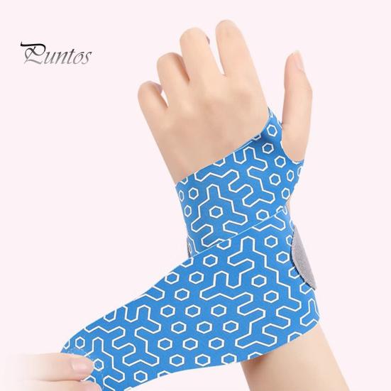 Sports Wristband Ultra-Thin Carpal Tunnel Support Pain Relief Arthritis Tendonitis Wrist Brace Right And Left Hand Compression Elastic Wrist Wraps