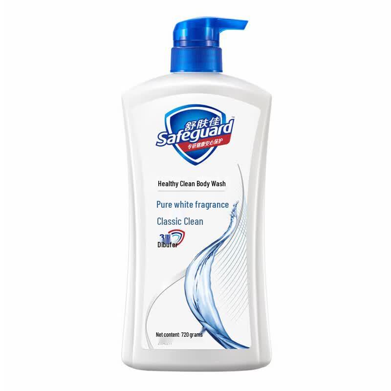 Safeguard Pure White Увлажняющий гель для душа чистый белый
