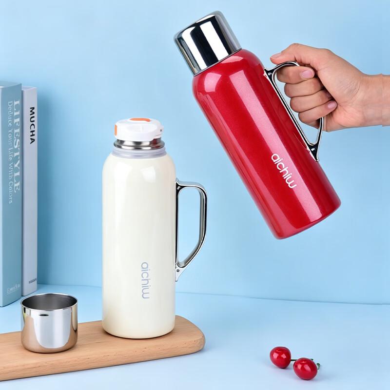 Настольный термос Aichiw AI-JD195 из нержавеющей стали 800ml белый