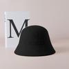 Bucket hat ladies autumn and winter elegant versatile hat fashion celebrity knitted bucket hat