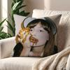 Singer F-Faye Webster Music cushion cover Pillow Cover Decoration Room Home Sofa living Office Car Nordic Simplicity