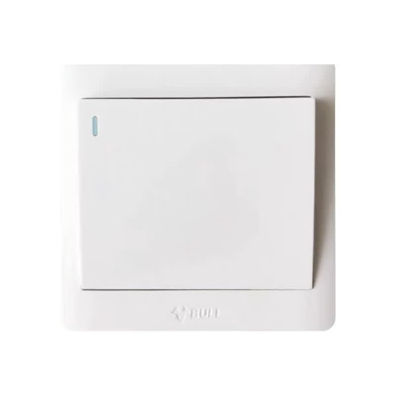 Gongniu 86 Type One-Gang Single-Control Wall Switch