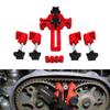 9Pcs Universal Camshaft Dual Cam Clamp Alignment Car Engine Timing Belt Fix Changer Gear Locking Tool Holder Lock Retainer