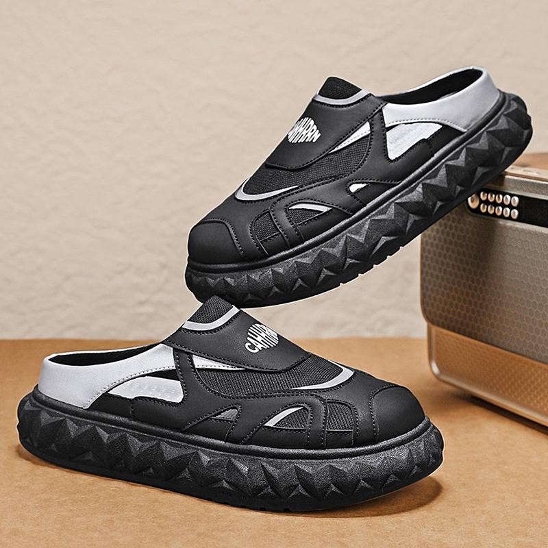 Fashion CYYTL Summer Men Slippers Casual Outdoor Comfort Slides Shoes Breathable Sneakers Walking Hiking Loafers Luxury Designer Fashion