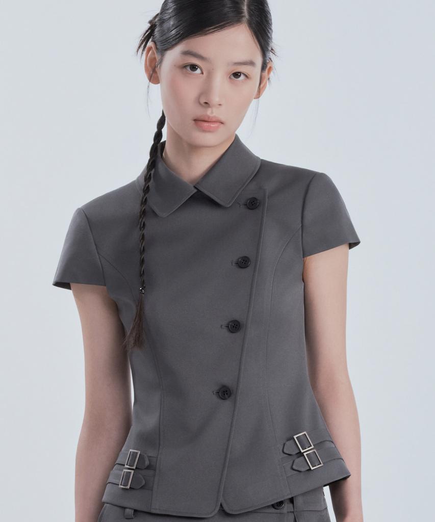 Mau Soleum Bella Double Jacket - Gray