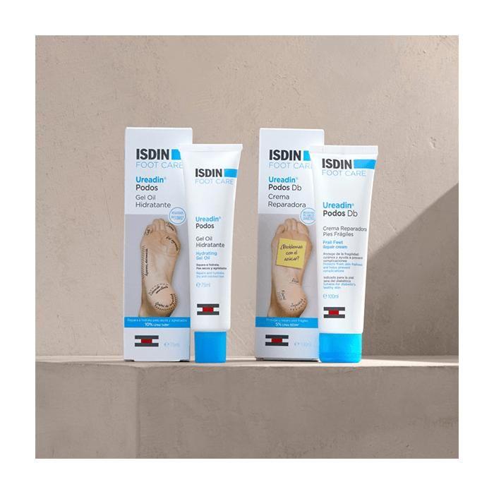 Repairing Cream - Isdin - Ureadin Podos DB - 100 Ml - Dry Skin - Fragrance-free