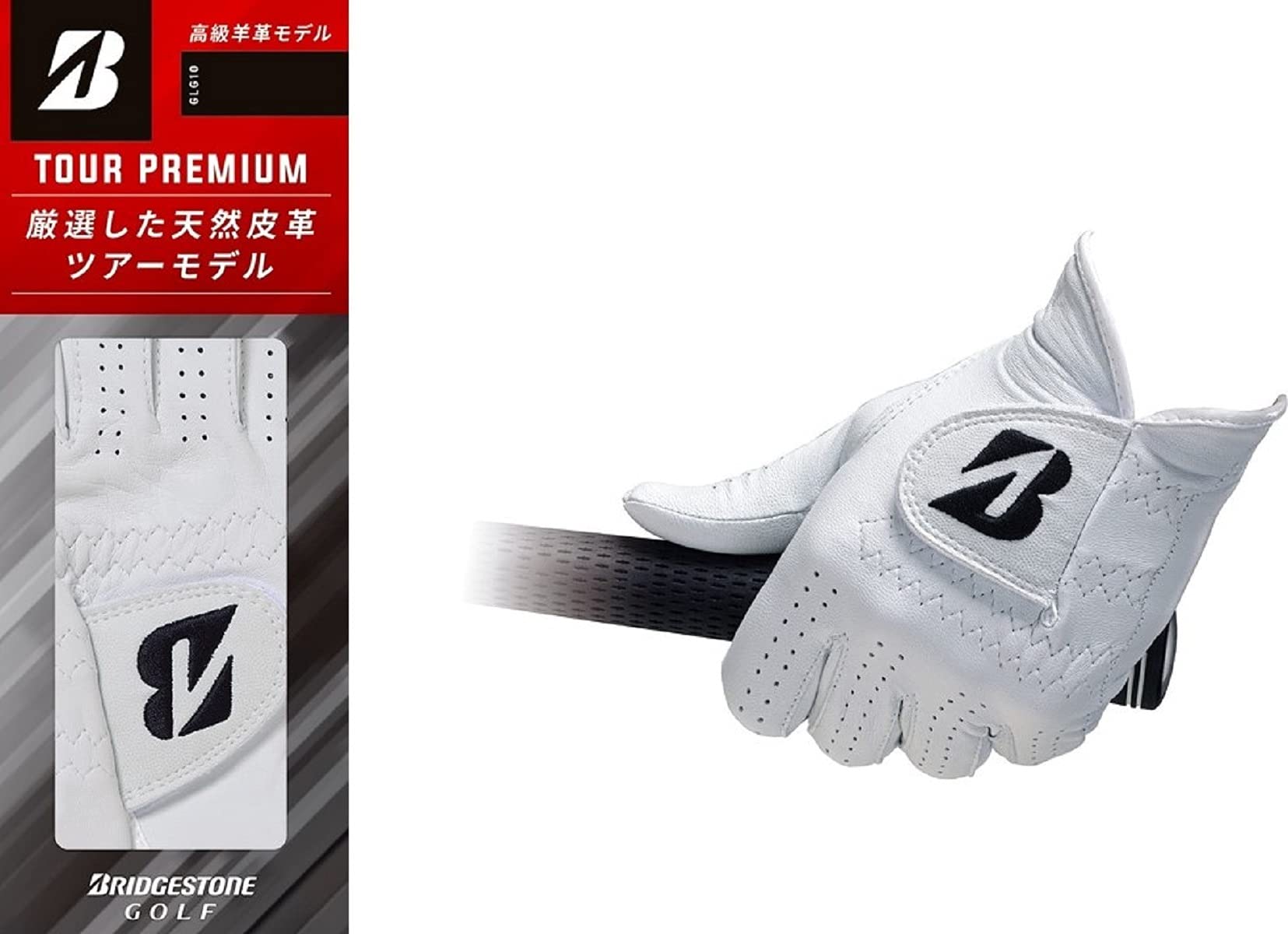 

Чоловічі гольфові рукавички BRIDGESTONE GLG10 TOUR PREMIUM Білі гольфові рукавички