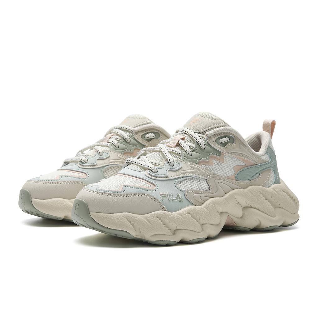 FILA FERN 2S Cushioning Abrasion Resistant Breathable Coverage Lightweight Height Increasing Low top Chunky Sneakers F12W611113FCB