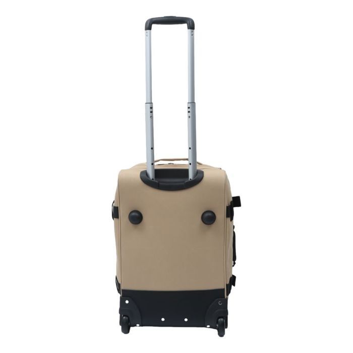 55 Cm Wheeled Travel Bag - Lys Paris - 2461 - Taupe