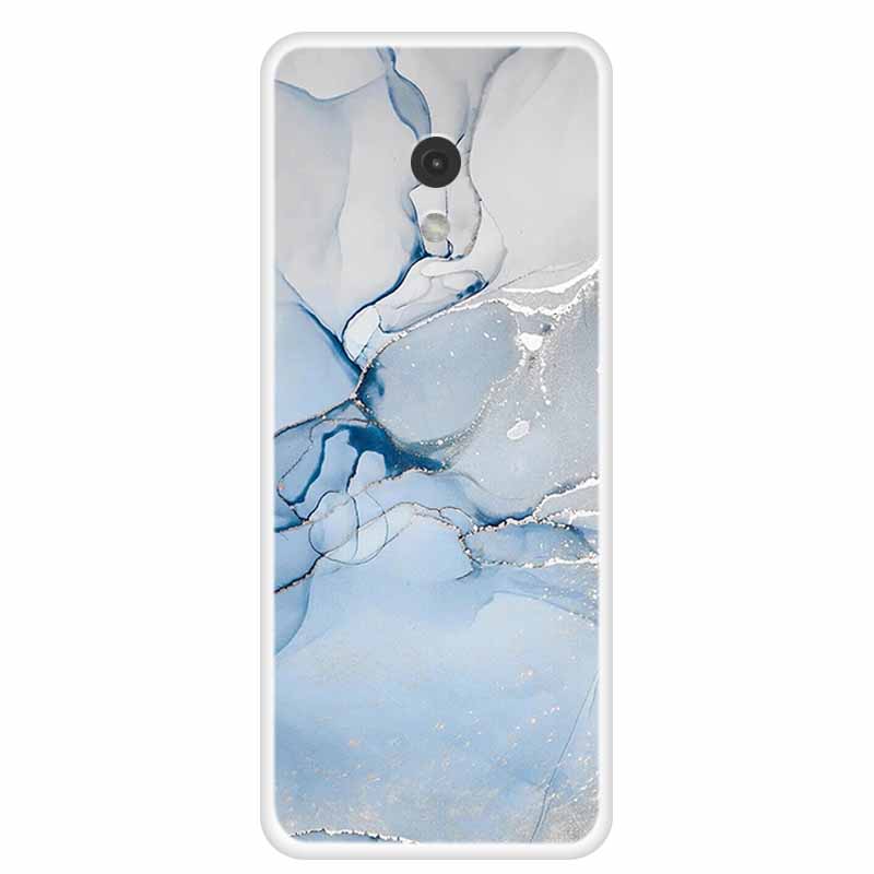 Pour Nokia 215 4G 2024 Coque Nokia 235/220 4G 2024 Marbre Peint Transparente TPU Coque Arrière pour Nokia220 4G Coque de Protection ClearShell