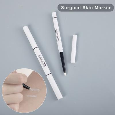 1Pcs White Surgical Eyebrow Tattoo Skin Marker Pen Tool Accessories Tattoo Marker Pen