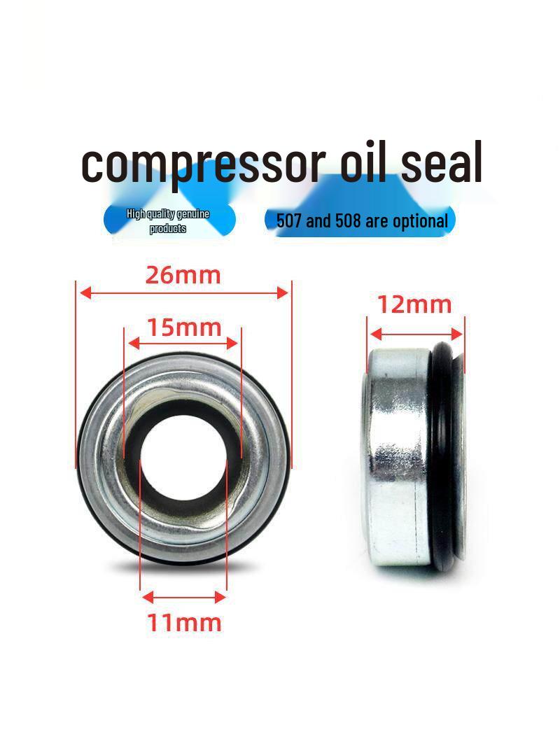 Car AC Compressor Oil Seal Repair Kit - 507/508, 5H11/5H14 Models 507 Oil Seal